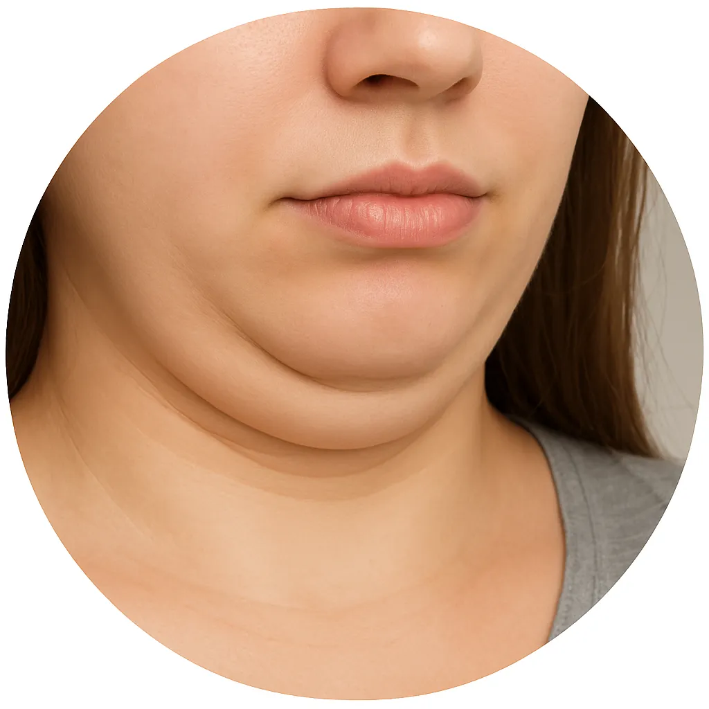 Jowls treatment process at Toronto medical spa - Facial sagging is more than skin deep.
